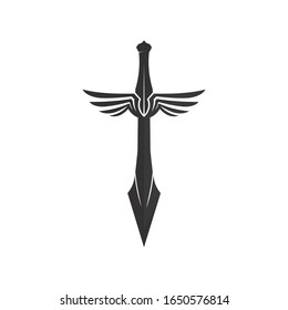 Falcon Wings Logo Template vector icon logo design