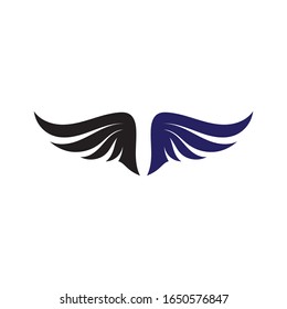 Falcon Wings Logo Template vector icon logo design