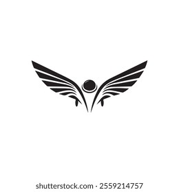 Falcon Wings Logo Template vector icon logo design