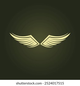 Falcon wings trendy artwork surprising abstract vector illustration colorful useful design.eps