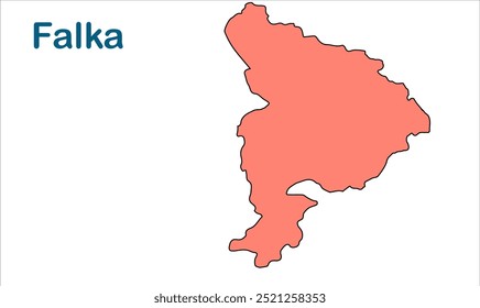 Mapa da subdivisão de Falka, Distrito de Katihar, Estado de Bihar, República da Índia, Governo de Bihar, território indiano, Índia Oriental, política, aldeia, turismo