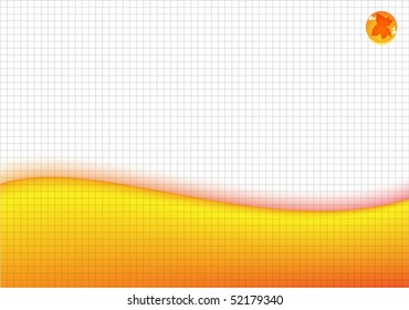 fall abstract vector background