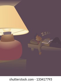 Fall asleep while reading