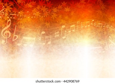 Fall autumn leaves landscape background