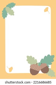 Fall autumn season illustration background vector