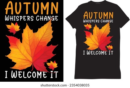 Fall Autumn T shirt designs