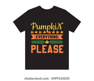 Fall Autumn T-shirt design With Vector