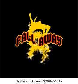 fall away abstract slogan simple vintage