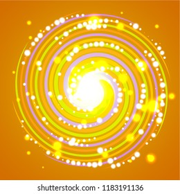 fall background autumn sun vector orange 
