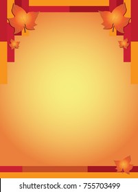 Fall Border Background