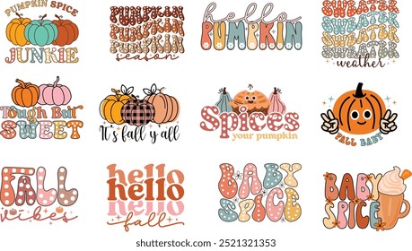 Fall Designs bundle, pumpkin designs, happy thanksgiving designs