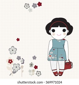 Fall Fashion Character illustration