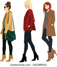 Fall Fashion Women Street Style Winter