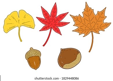 銀杏 紅葉 のイラスト素材 画像 ベクター画像 Shutterstock