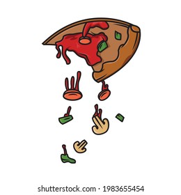 the fall of a food