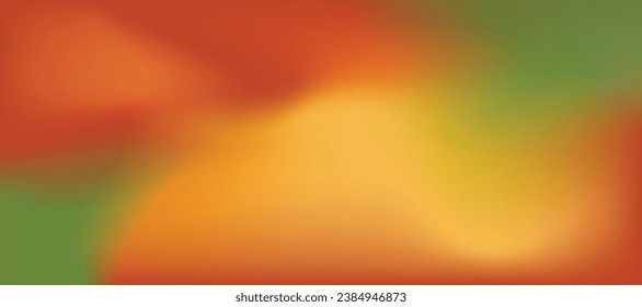 Fall gradient background. Abstract blurred background in red, orange and yellow tones. Autumn colors vector illustration. Autumn colors theme. Abstract Vector Background