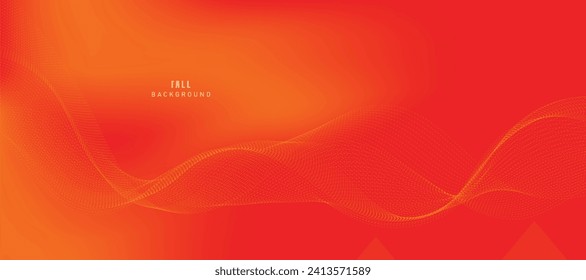 Fall gradient background. Abstract blurred background in red, orange and yellow tones. Autumn colors vector illustration. Autumn colors theme. Abstract Vector Background
