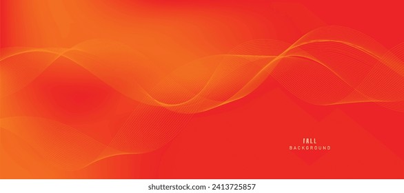 Fall gradient background. Abstract blurred background in red, orange and yellow tones. Autumn colors vector illustration. Autumn colors theme. Abstract Vector Background