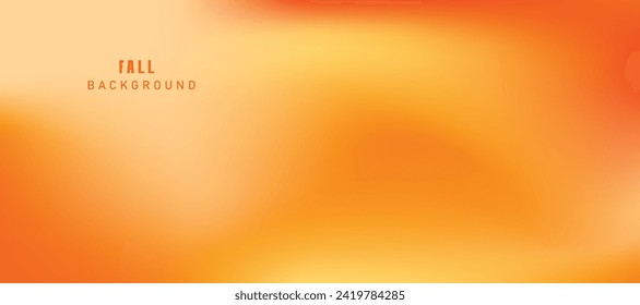 Fall gradient background. Abstract blurred background in red, orange and yellow tones. Autumn colors vector illustration. Autumn colors theme. Abstract Vector Background