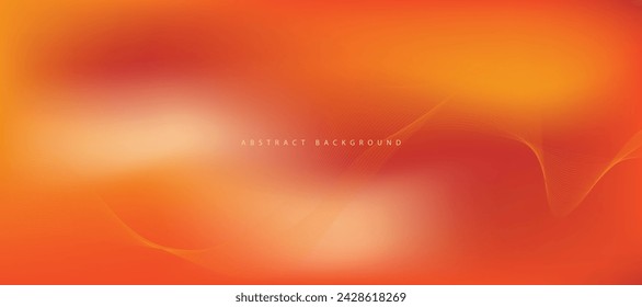 Fall gradient background. Abstract blurred background in red, orange and yellow tones. Autumn colors vector illustration. Autumn colors theme. Abstract Vector Background