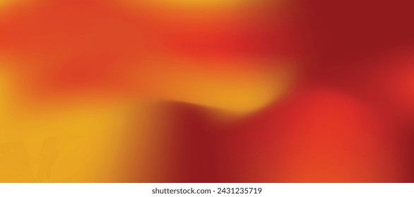 Fall gradient background. Abstract blurred background in red, orange and yellow tones. Autumn colors vector illustration. Autumn colors theme. Abstract Vector Background