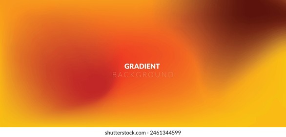 Fall gradient background. Abstract blurred background in red, orange and yellow tones. Autumn colors vector illustration. Autumn colors theme. Abstract Vector Background
