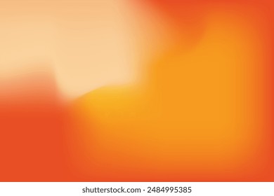 Fall gradient background. Abstract blurred background in red, orange and yellow tones. Autumn colors vector illustration. Autumn colors theme. Abstract Vector Background