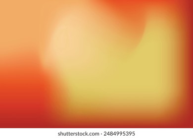 Fall gradient background. Abstract blurred background in red, orange and yellow tones. Autumn colors vector illustration. Autumn colors theme. Abstract Vector Background
