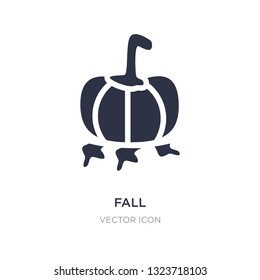 fall icon on white background. Simple element illustration from Thanksgiving concept. fall sign icon symbol design.