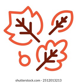 Fall icon for web, app, infographic, etc