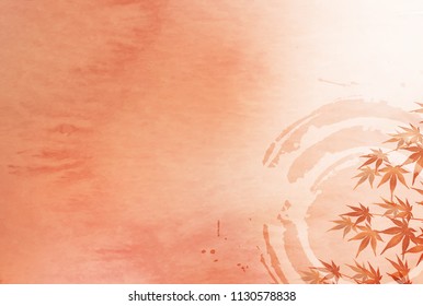 Fall Japanese paper texture background