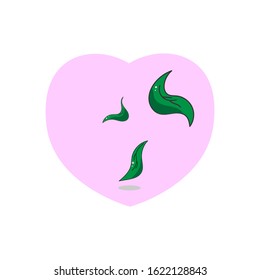 Fall leaf icon design template