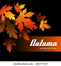 Fall Leafs Abstract Background