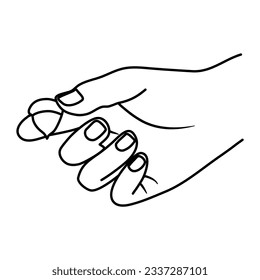 fall leaves autumn acorn nut line art vector illustration