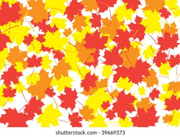 fall leaves background