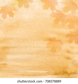 Fall leaves background
