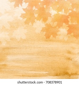 Fall leaves background