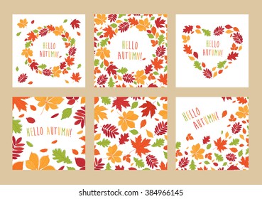Hello Fall Floral Tags