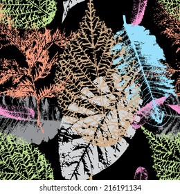 fall leaves set, autumn collection, vector