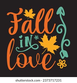 Fall in love fall design