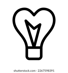 fall in love icon or logo isolated sign symbol vector illustration - high quality black style vector icons
