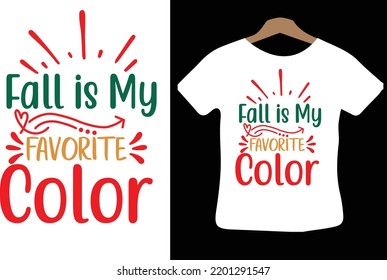 Fall is My Favorite Color svg design