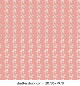 Fall oak leaves seamless pattern , simple dekor