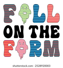 
fall on the farm T shirt Design Lover