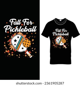 Caída Por Diseño De Camisetas De Pickleball, Camisa De Pickleball, Camiseta De Pickleball, Tee De Otoño, Camisa De Jugador De Pickleball.