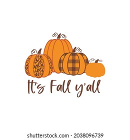 Fall pimpkin clip art. Autumn pumpkin season decoration