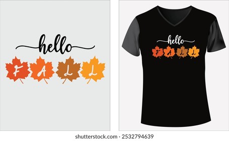 fall, quote, design, leaf, vector, summer, vintage, halloween, illustration, 