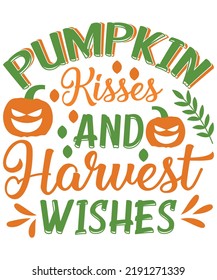 Fall Quotes SVG Design Vector