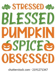 Fall Quotes SVG Design Vector