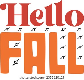 fall retro svg design and eps file 